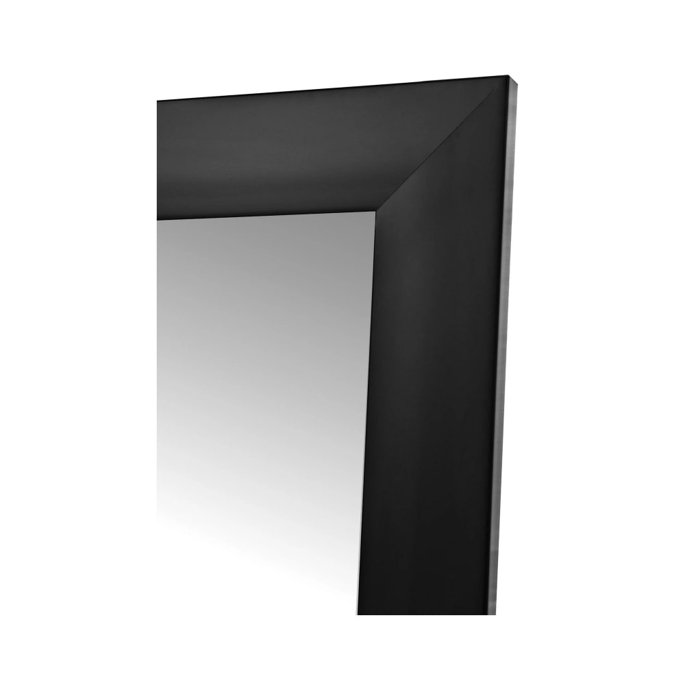Startex Beveled Vanity Mirror, Fornari Black, 40" X 36"